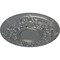 Ekena Millwork Jackson Ceiling Medallion (Fits Canopies up to 13 1/2"), Hand-Painted Platinum, 32 3/4"OD x 2 1/2"P CM32JAPLS - alternate 4